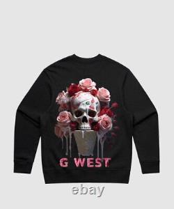 G West Ice Cream Skull Heavy Premium Crewneck 6 Colors