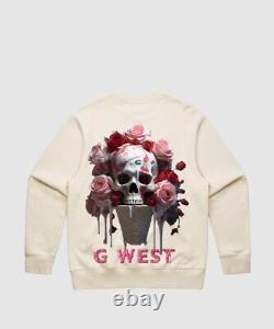 G West Ice Cream Skull Heavy Premium Crewneck 6 Colors