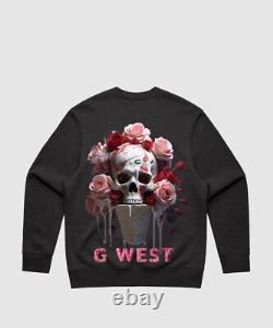 G West Ice Cream Skull Heavy Premium Crewneck 6 Colors