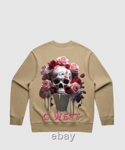 G West Ice Cream Skull Heavy Premium Crewneck 6 Colors
