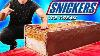 Giant 440 Pound Snickers Ice Cream How To Make The World S Largest Diy Snickers Ice Cream Vanzai