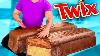 Giant Twix How To Make The World S Largest Diy Twix By Vanzai Cooking