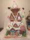 Gingerbread House LED Sugar Plum Dreams Light Up Christmas Decor Ice Cream20in