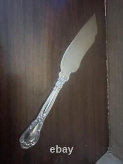 Gorham Chantilly C1895 Sterling Large Ice Cream Slicer All Silver 10 3/8
