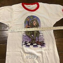Grateful Dead Jester and Ice Cream Kid T-shirt Deadstock 70s RARE Vintage