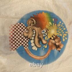 Grateful Dead Jester and Ice Cream Kid T-shirt Deadstock 70s RARE Vintage
