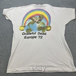 Grateful Dead Shirt Europe 1972 Single Stitch Ice Cream Kid Vintage 1990 Brockum