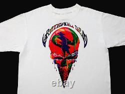 Grateful Dead Shirt T Shirt Vintage 1990 Chicago Ice Cream Brent Mydland GDM XL