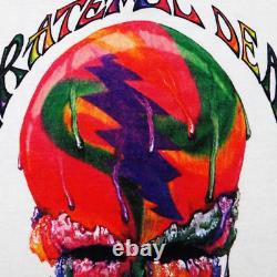 Grateful Dead Shirt T Shirt Vintage 1990 Chicago Ice Cream Brent Mydland GDM XL