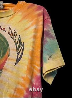 Grateful Dead Shirt T Shirt Vintage 1990 Chicago Ice Cream L