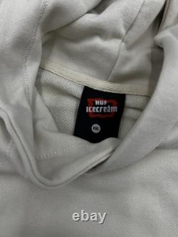 HUF x Ice Cream Running Dog Pullover Hoodie Size 2XL