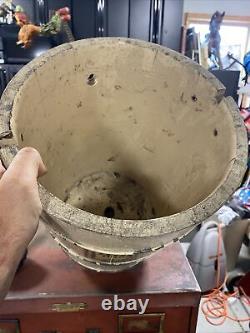 Handyfreeze wood ICE Cream bucket (Silex) Large 14.5x x11. Chicago Elec! Rare
