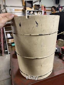Handyfreeze wood ICE Cream bucket (Silex) Large 14.5x x11. Chicago Elec! Rare