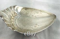 Hindostanee by Gorham Sterling Large Bright Cut Ice Cream Serving Spoon-8 5/8