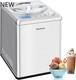 Homtone 2.64 QT Ice Cream Maker, No pre-Freezing & Large Capacity Automatic, NEW
