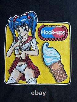 Hook-Ups Vintage Shirt Ice Cream Girl