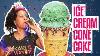 How To Make A Mint Chocolate Chip Ice Cream Cone In Cake Yolanda Gampp How To Cake It