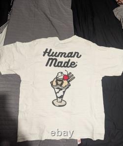 Human Made X Ice Cream Tee Shirt Size Medium M Dry Alls