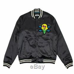 ICECREAM Bones Jacket 491-7400 Black Billionaire Boys Club 2019 Brand New