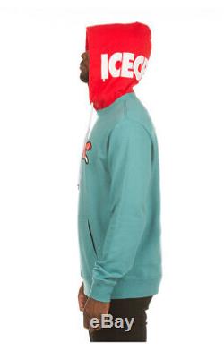 ICECREAM Koston Hoodie 401-2300 Teal Pullover 2020 BBC Brand New