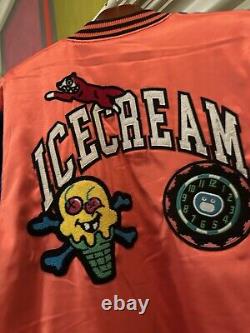 ICE CREAM BBC Tradition MULTI-TONE SATIN Jacket Large Billionaire Boys Club