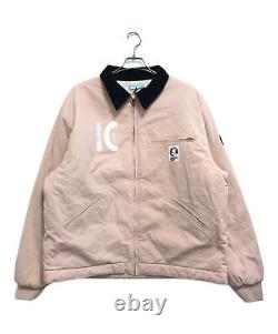 ICE CREAM DENIM&COTTON TWILL ZIP UP JACKET Size L Pink Men ICEJP243X002