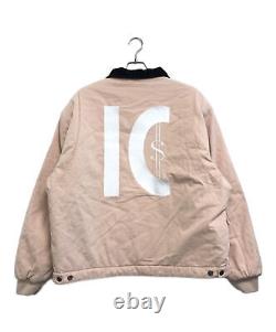 ICE CREAM DENIM&COTTON TWILL ZIP UP JACKET Size L Pink Men ICEJP243X002