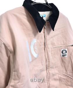 ICE CREAM DENIM&COTTON TWILL ZIP UP JACKET Size L Pink Men ICEJP243X002