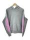 ICE CREAM Hoodie L Cotton Gray Plain