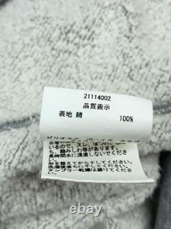 ICE CREAM Hoodie L Cotton Gray Plain
