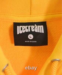 ICE CREAM Hoodie Yellow L 2200388485231