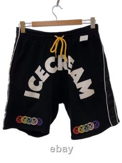 ICE CREAM ICE CREAM Ice cream shorts L cotton black 401-6108