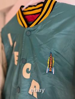 ICE CREAM Jacket Retro Varsity Limited Edition (TEAL Version) Running Dog