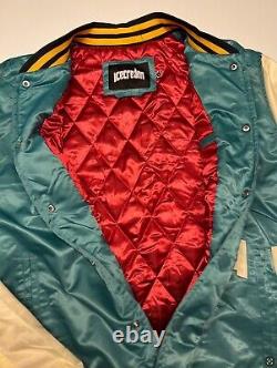 ICE CREAM Jacket Retro Varsity Limited Edition (TEAL Version) Running Dog