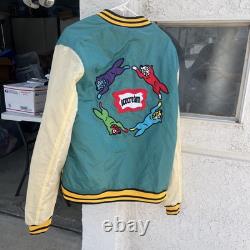 ICE CREAM Jacket Retro Varsity Limited Edition (TEAL Version) Running Dog XL
