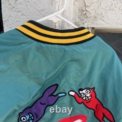 ICE CREAM Jacket Retro Varsity Limited Edition (TEAL Version) Running Dog XL