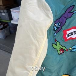 ICE CREAM Jacket Retro Varsity Limited Edition (TEAL Version) Running Dog XL