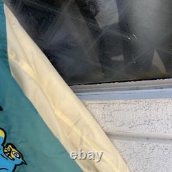 ICE CREAM Jacket Retro Varsity Limited Edition (TEAL Version) Running Dog XL