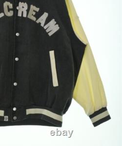 ICE CREAM Varsity Jackets BlackxWhite L 2200538531139