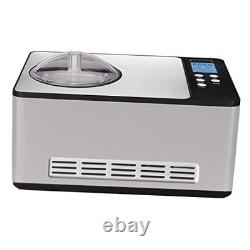 ICM-200LS Automatic 2 Quart Capacity Built-in Stainless Steel Ice Cream Maker