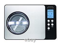 ICM-200LS Automatic 2 Quart Capacity Built-in Stainless Steel Ice Cream Maker