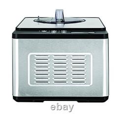 ICM-200LS Automatic 2 Quart Capacity Built-in Stainless Steel Ice Cream Maker