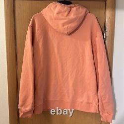 IceCream Men's Swirl Hoodie Hooded Sweatshirt Peach Orange Size Large
