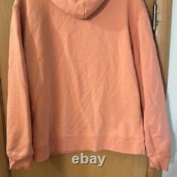 IceCream Men's Swirl Hoodie Hooded Sweatshirt Peach Orange Size Large