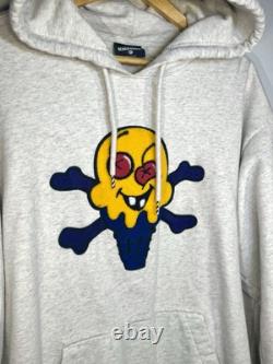 Ice Cream Avery Hoodie Light Heather Grey Mens Sz XL BNWT