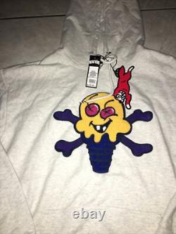 Ice Cream Avery Hoodie Light Heather Grey Mens Sz XL BNWT