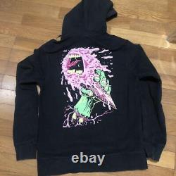 Ice Cream BBC Hoodie Black Tone Used L Size 22F Men