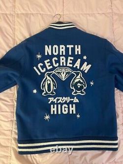 Ice Cream BBC Varsity Jacket in Royal Blue size XL