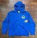 Ice Cream BBC Your Name Here Racing Dog Royal Blue Mens Sz Large Hoodie Full Zip