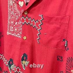 Ice Cream Bbc Icecream Dirk Ss Woven Shirt Rococco Red